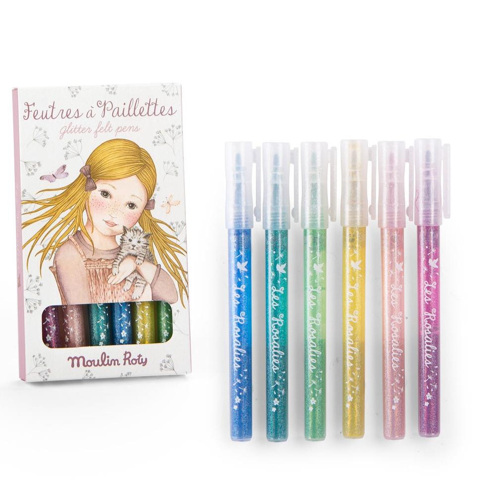 Les Rosalies Glitter Pens