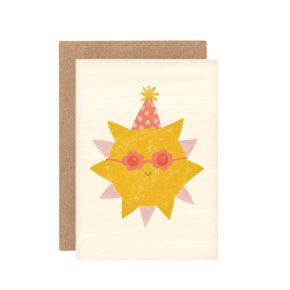 Sunshine Mini Card - Cute Greeting | Celebration