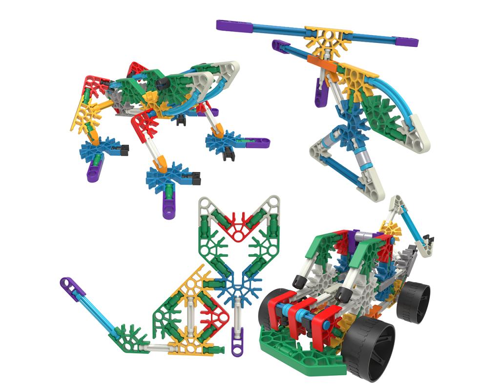Knex Beginner 10 Builds - 125 Piece