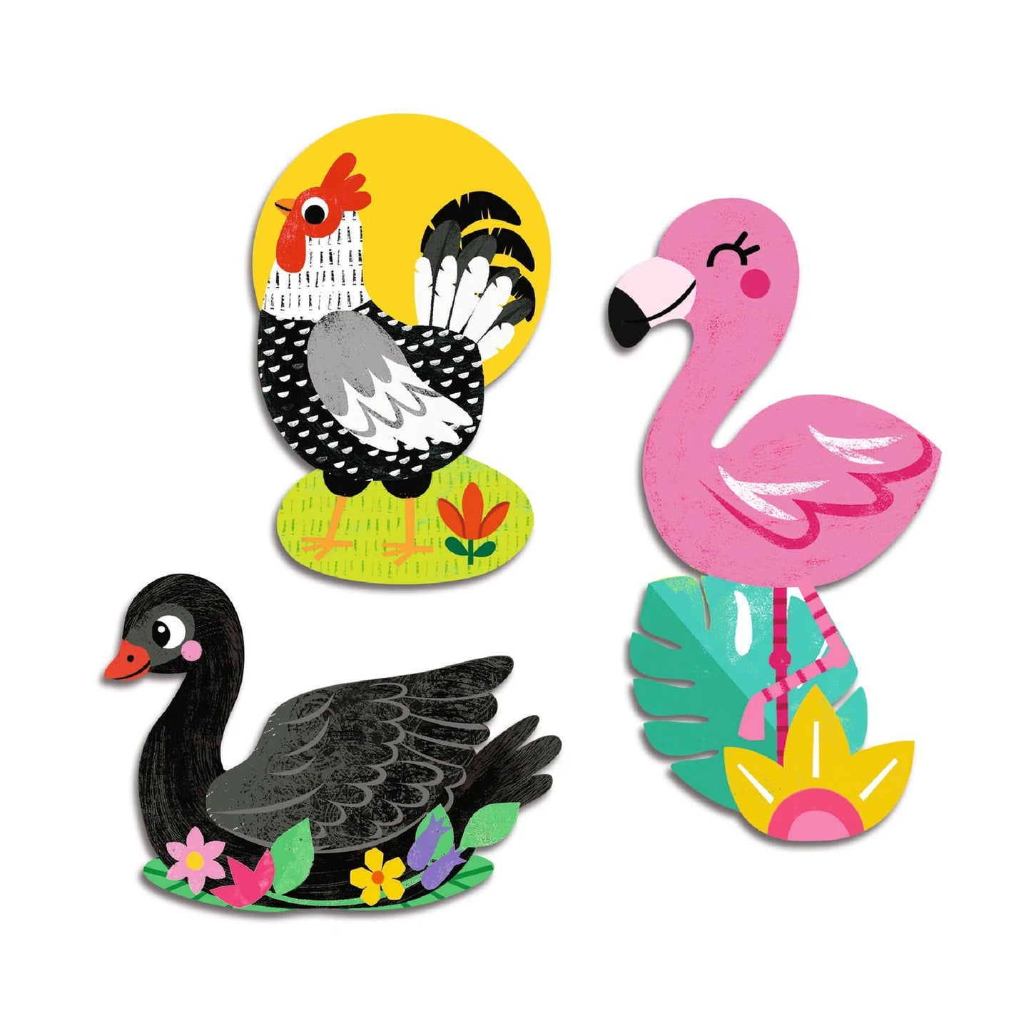 Birds 62 Sticker Set