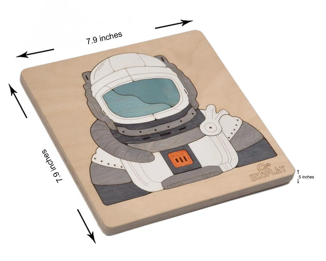 Man on the Moon Layer Puzzle