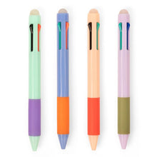 A collection of multi-color erasable pens with soft grips, available in various pastel colors.