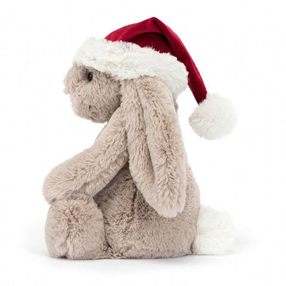 害羞的圣诞兔子