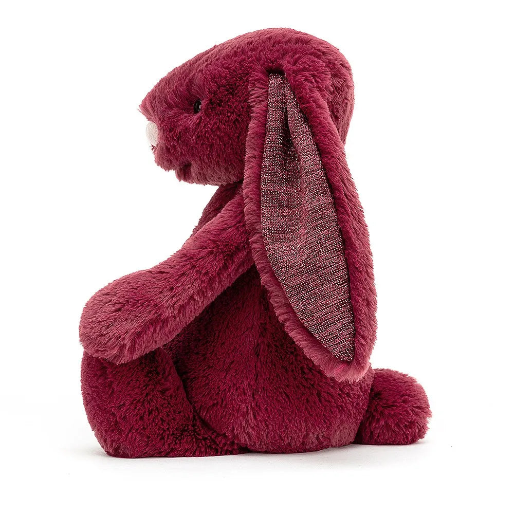Jellycat 兔子玩具闪亮卡西斯兔子-小号