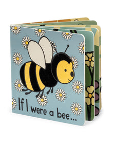 A board book titled 'If I Were A Bee...' with colorful illustrations of bees and flowers on the cover.