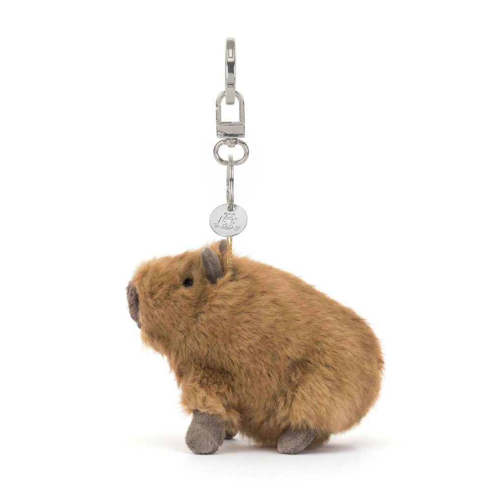 Clyde Capybara Key Chain Bag Charm