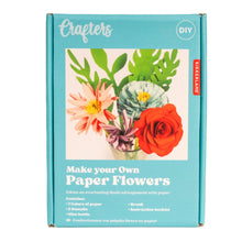 Make your own paper flowers craft kit