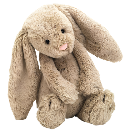 Jellycat Bashful Beige Bunny Medium Send A Toy