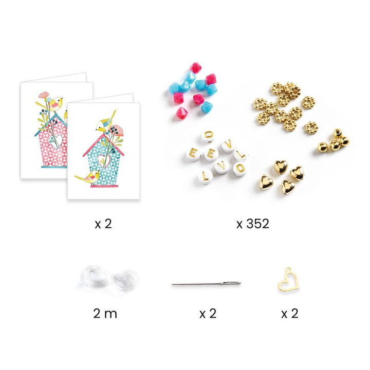 You & Me Letter Threading Beads