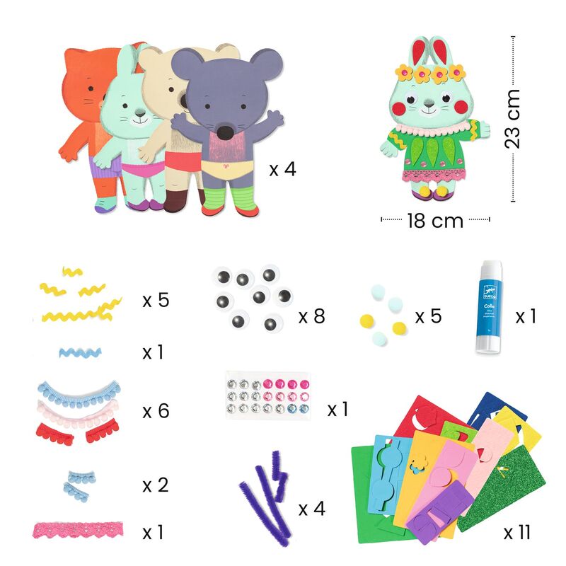Kit Collage - Petits Amoureux