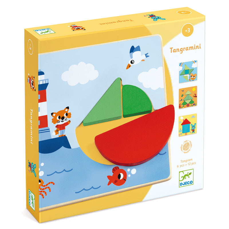 Tanagrami shapes game by Djeco