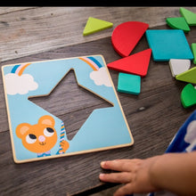 Jeu de puzzle en bois Tangramini