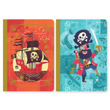 Ensemble de petits cahiers Steve Pirate