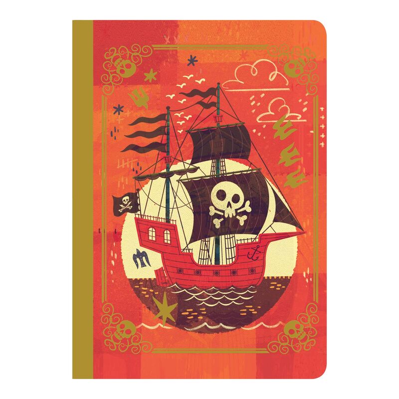 Ensemble de petits cahiers Steve Pirate