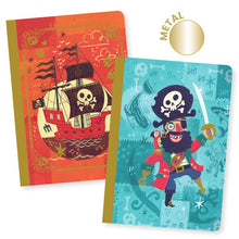 Ensemble de petits cahiers Steve Pirate