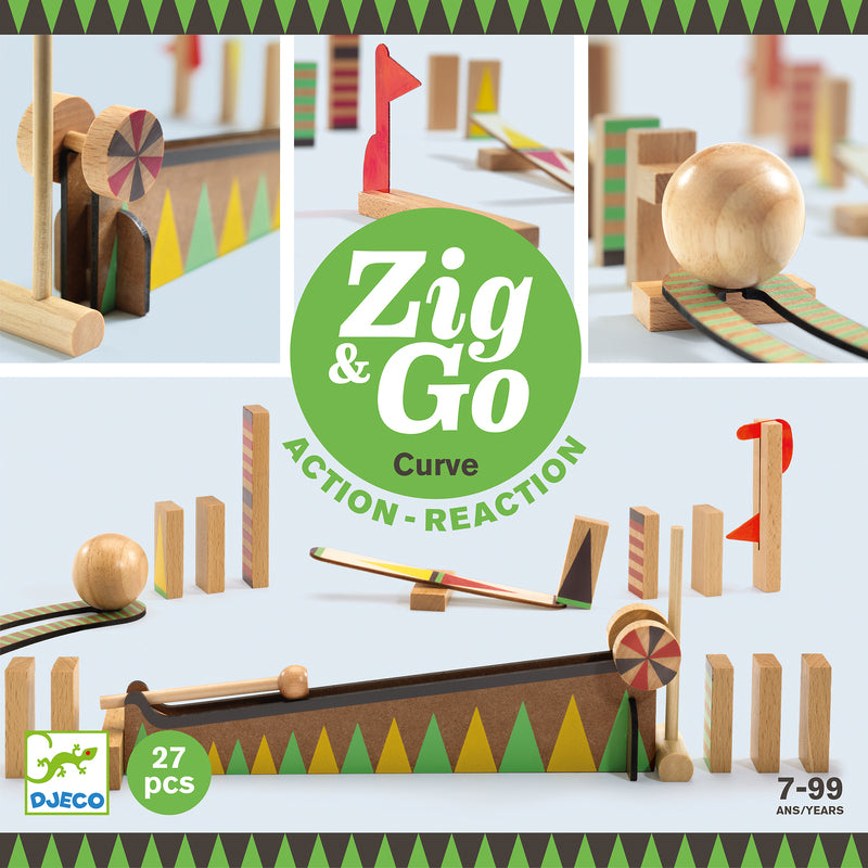Zig & Go Action Reaction - 27pcs