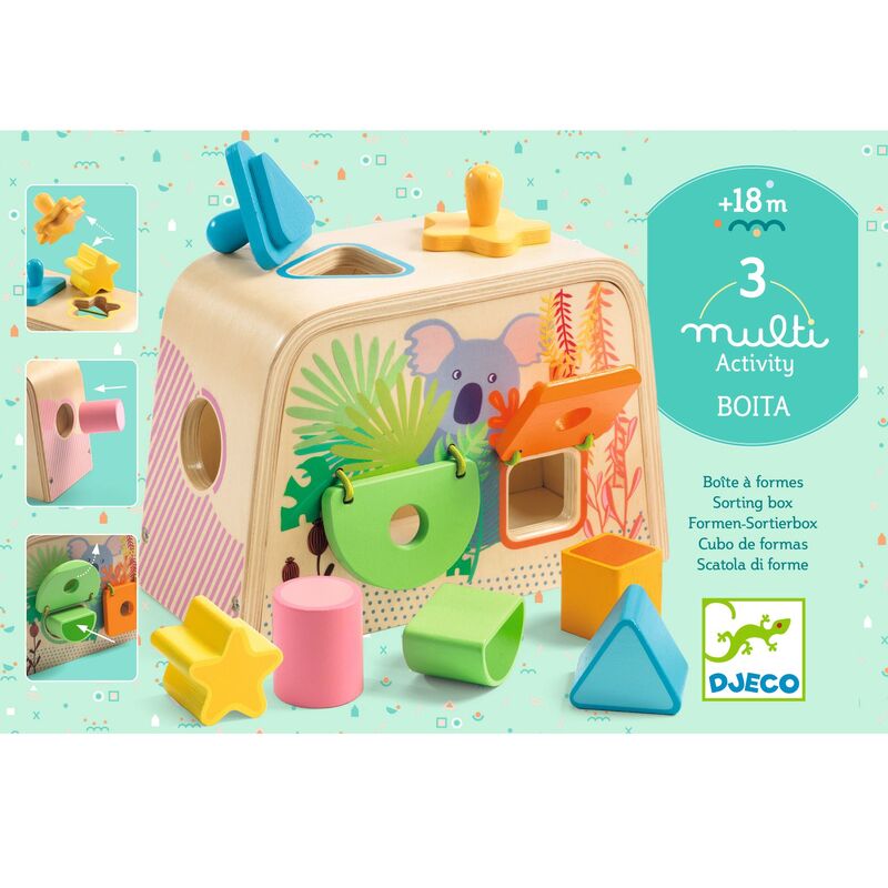 Boîte de tri de formes Multi Boita