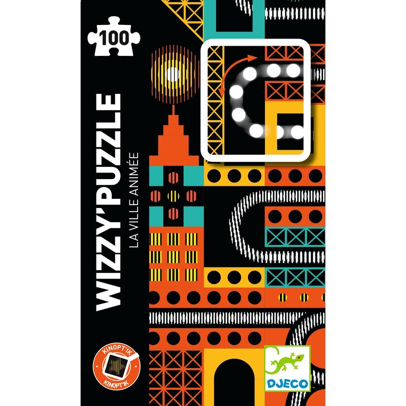 Une ville animée (puzzle magique 2 en 1)