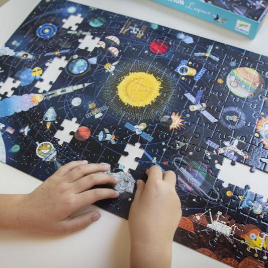 Puzzle Le Space Observation + Affiche + Livret