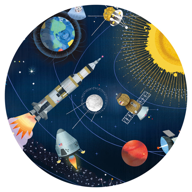 Puzzle Le Space Observation + Affiche + Livret