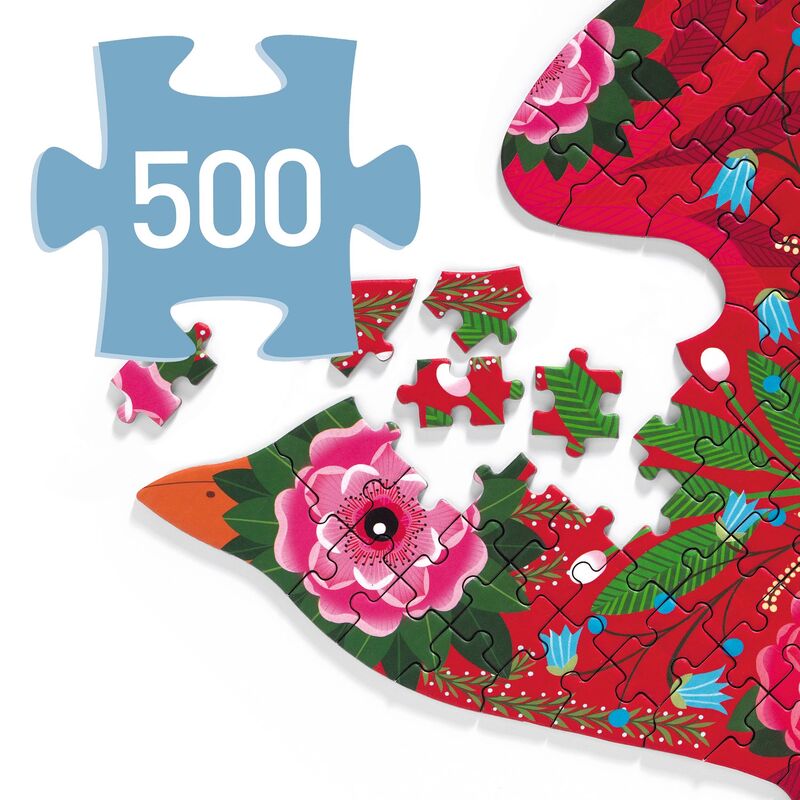 Bird Art Puzzle  - 500 Piece