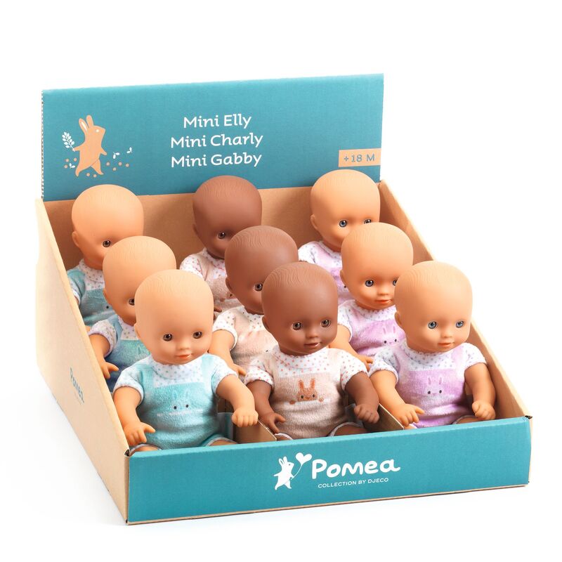 Mini Pomea Soft Doll - Machine Washable (Assorted)