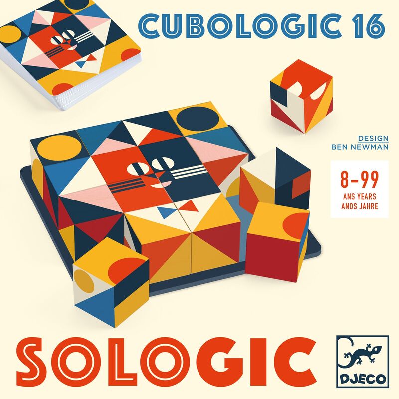16 立方体 Sologic 游戏