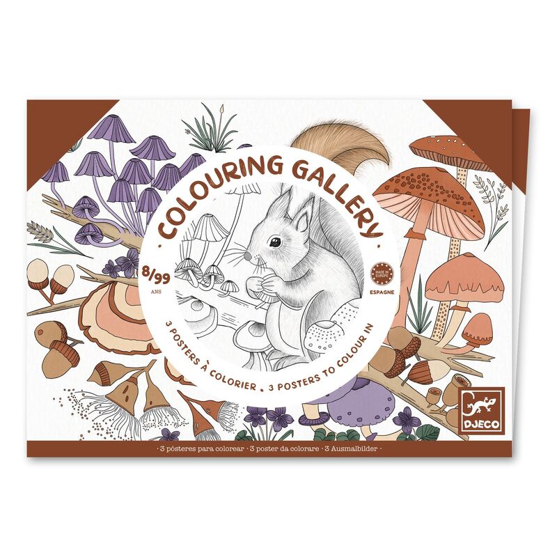 Naturalist Colouring Gallery