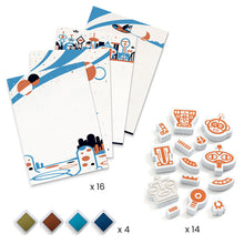 Alien Robots Stamping Set