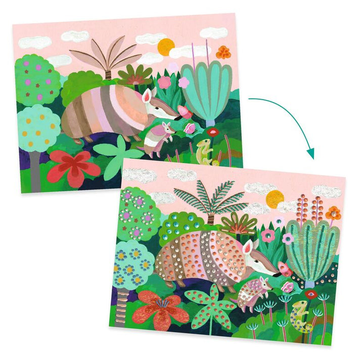 Tropical Forest 3D Painting Set