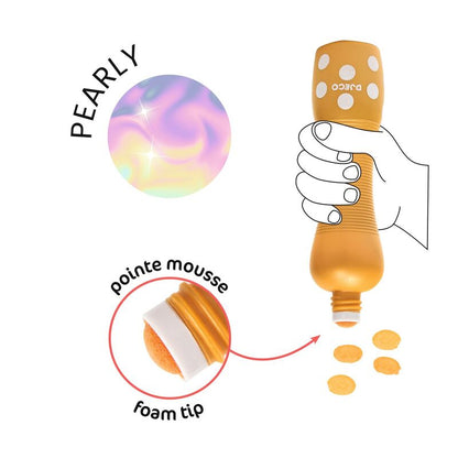Pearl-effect Foam Markers