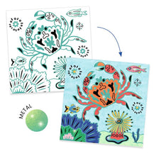 Coloriage sous la mer