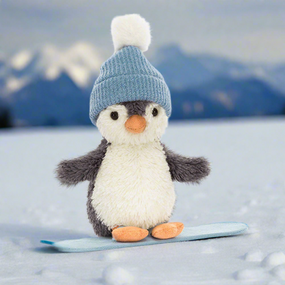 Peanut Penguin Snowboarding Small