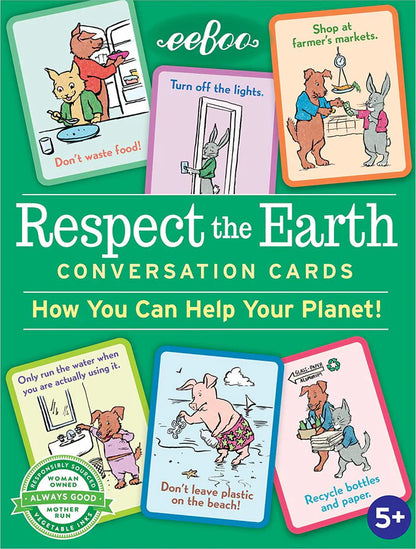 Respect the Earth Flash Cards