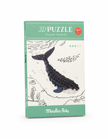 Autour du Monde 3D Animal Puzzle - WHALE