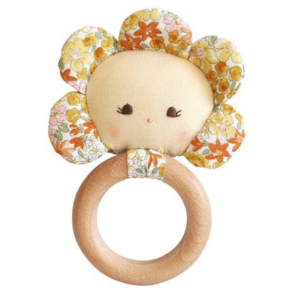 Baby Teether Rattle Sweet Marigold