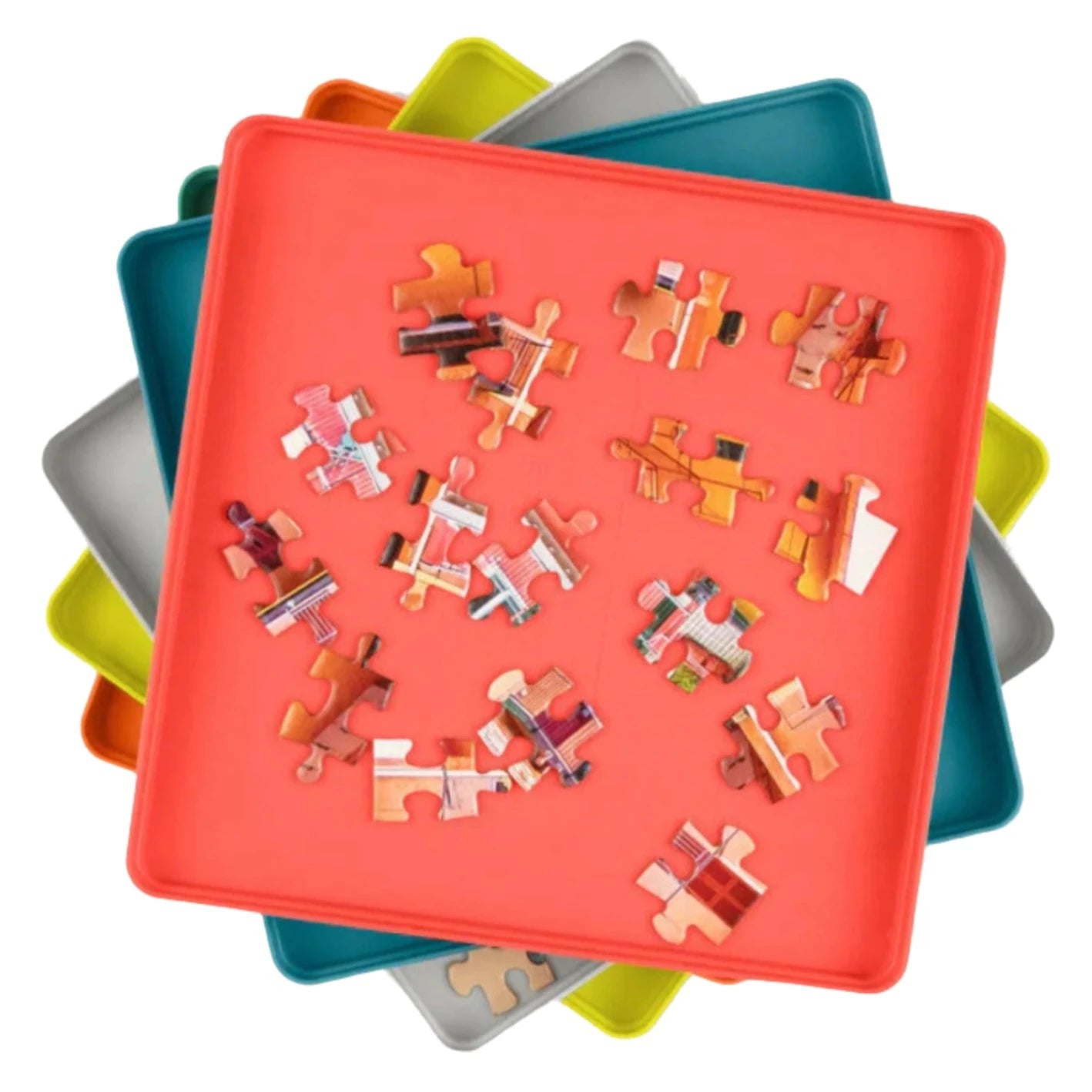 Stackable Puzzle Sorting Trays