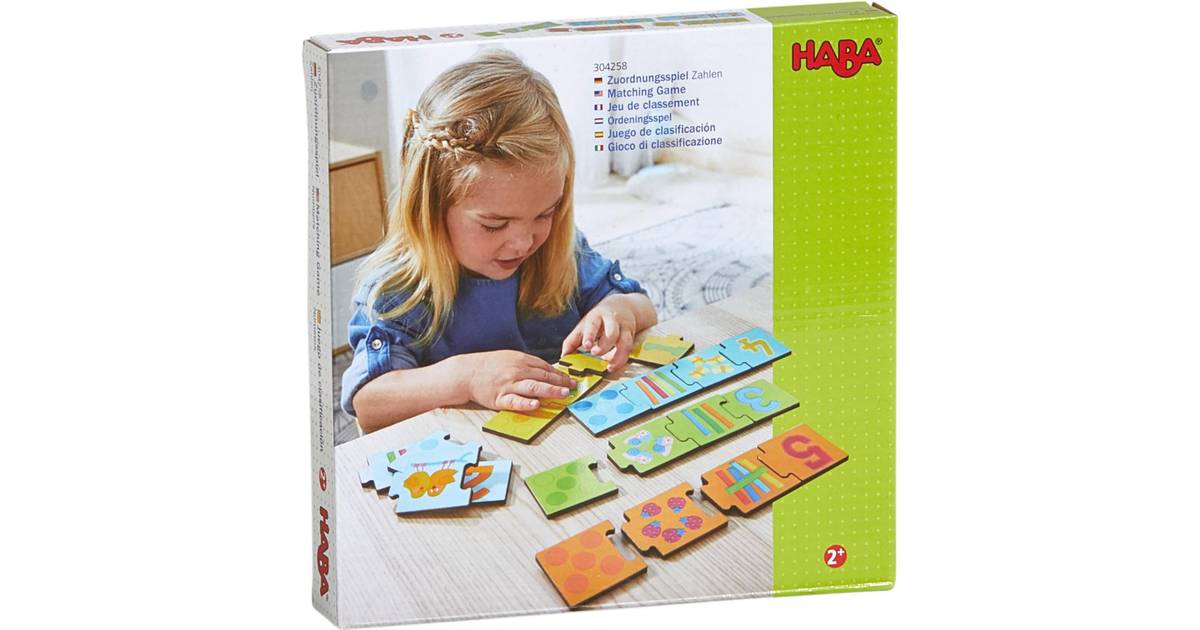Jeu de correspondance des nombres (en bois)