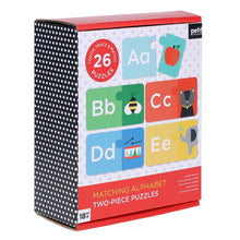 Colourful ABC two-piece puzzle retail box
