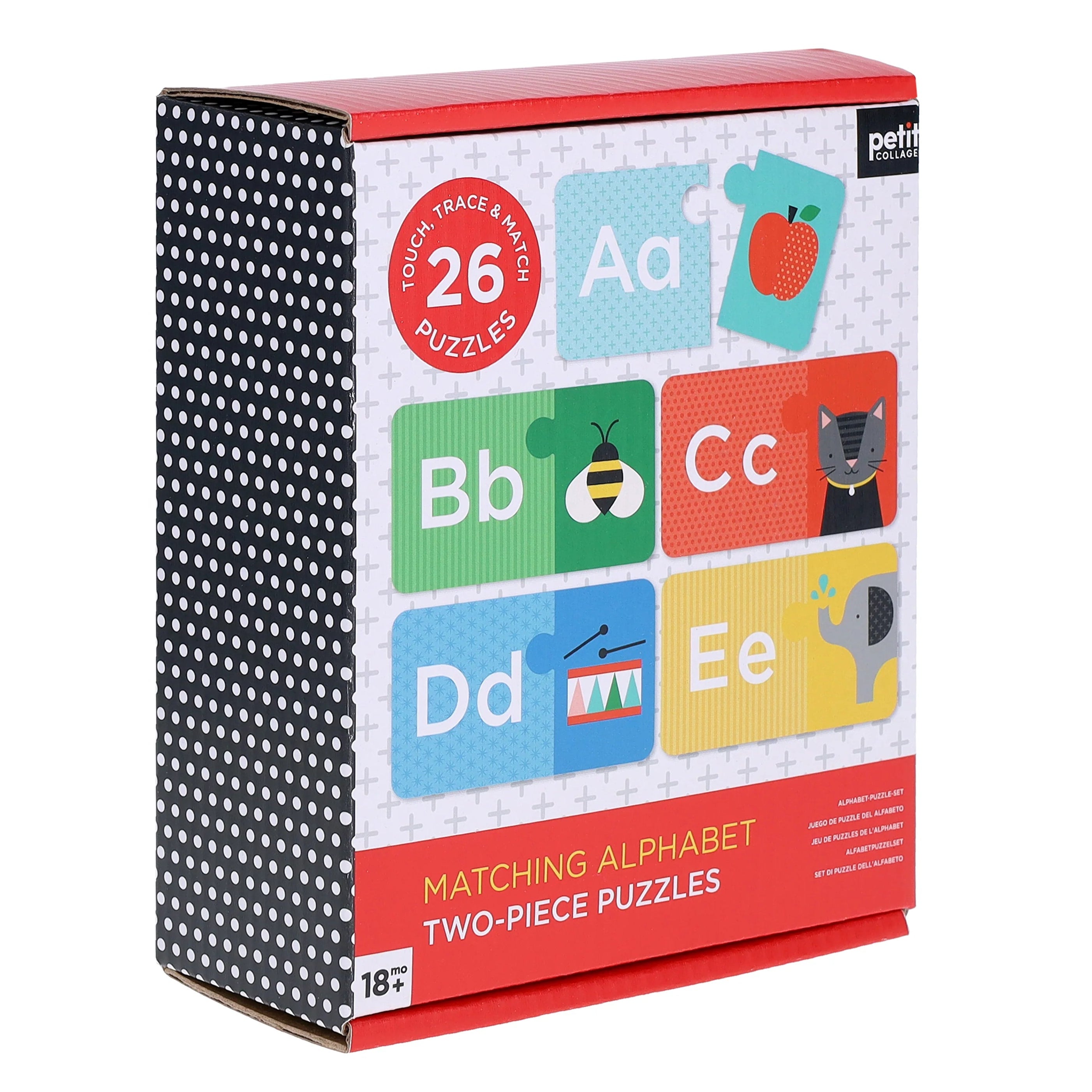 Alphabet Two-Piece Puzzles
