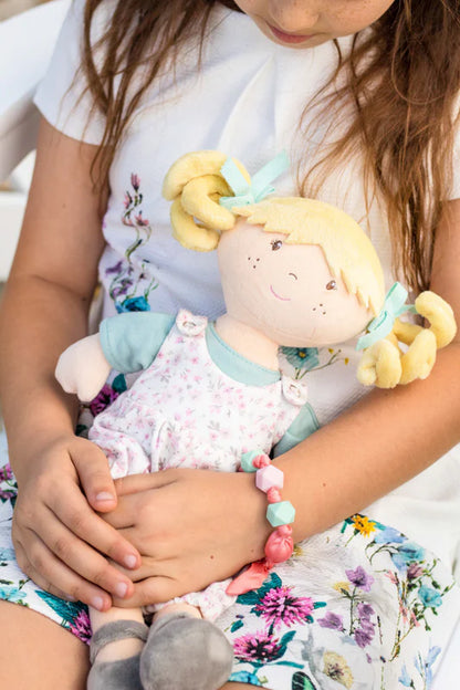 Lucy Rag Doll (with bracelet to share)