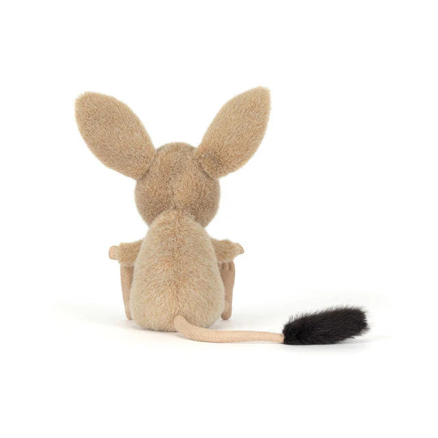 Jellycat Plush toy Jerboa with large ears on a white background