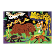 Land Predators Glow in the Dark Puzzle - 100pc