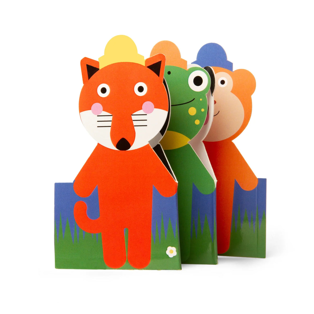 Kikkerland Kidoki Animal Dress-Up Reusable Stickers