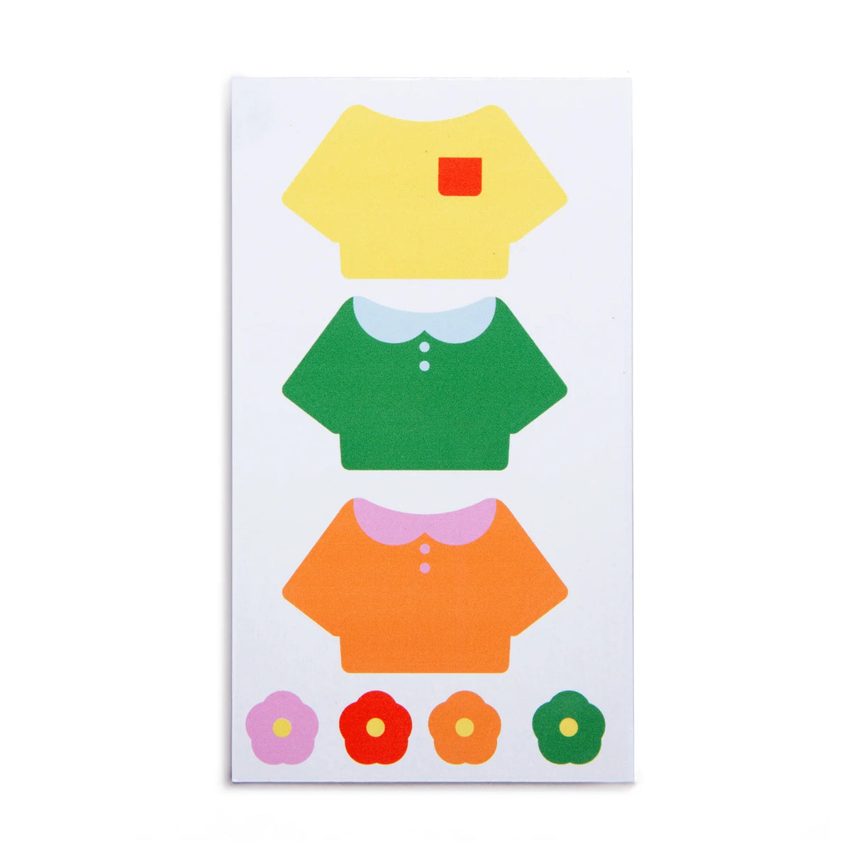 Kikkerland Kidoki Animal Dress-Up Reusable Stickers