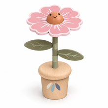 Flower Pushing Puppet - Pink