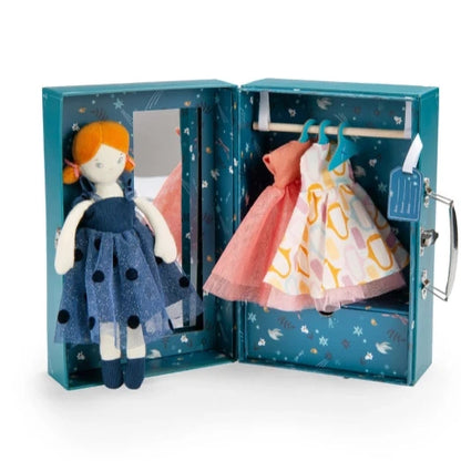 Evening Dresses Suitcase + Doll