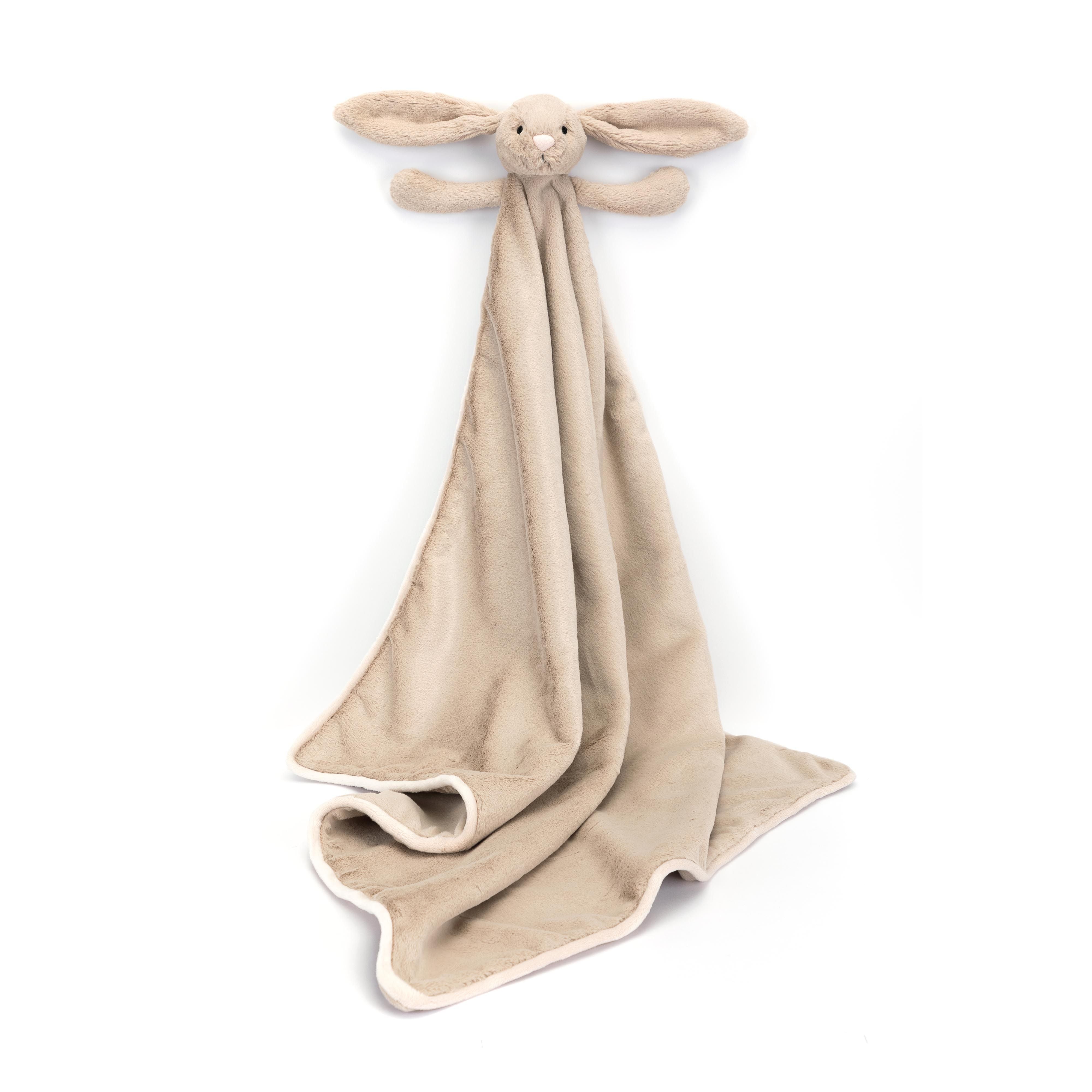 Bashful Beige Bunny Blankie 70 x 56cm