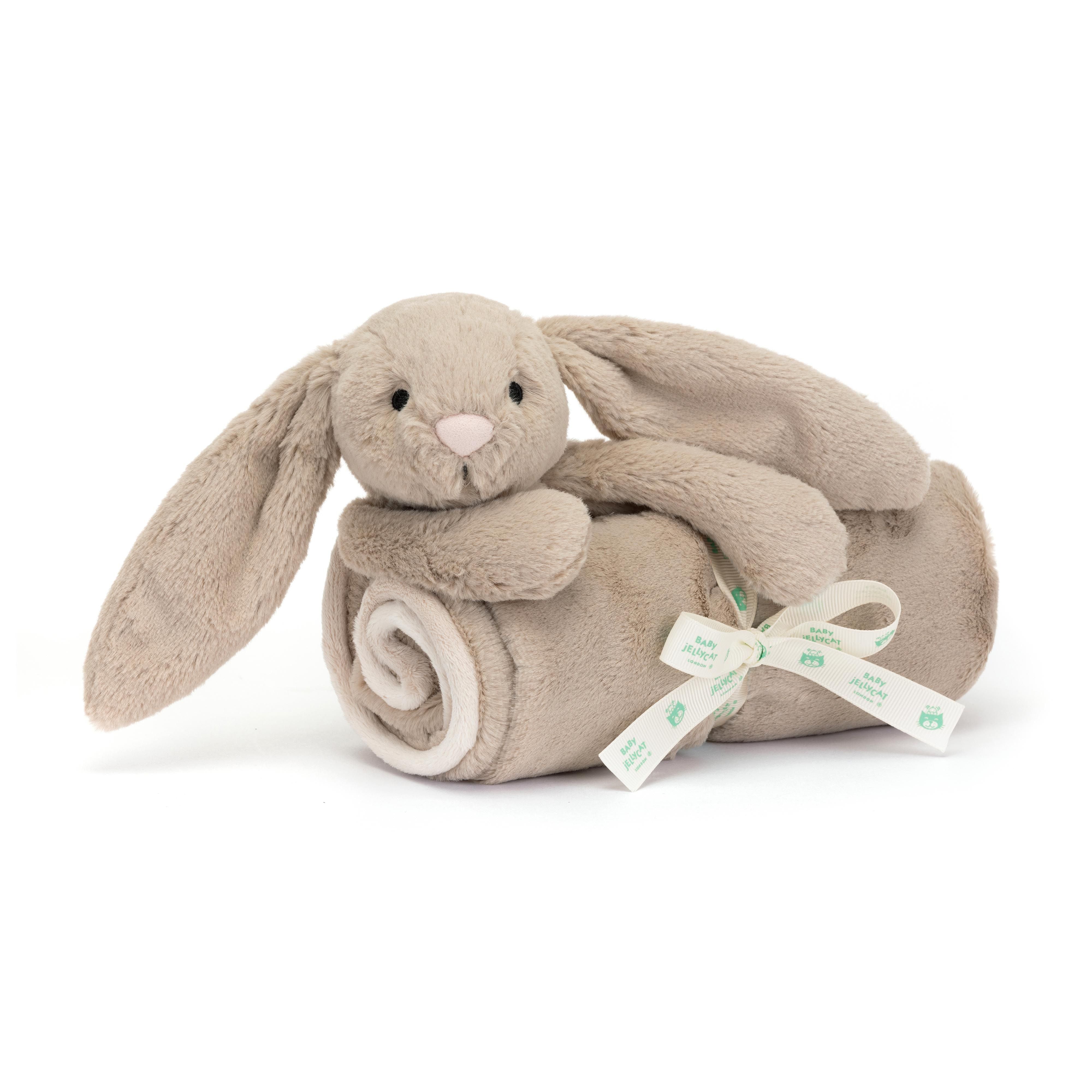 Bashful Beige Bunny Blankie 70 x 56cm