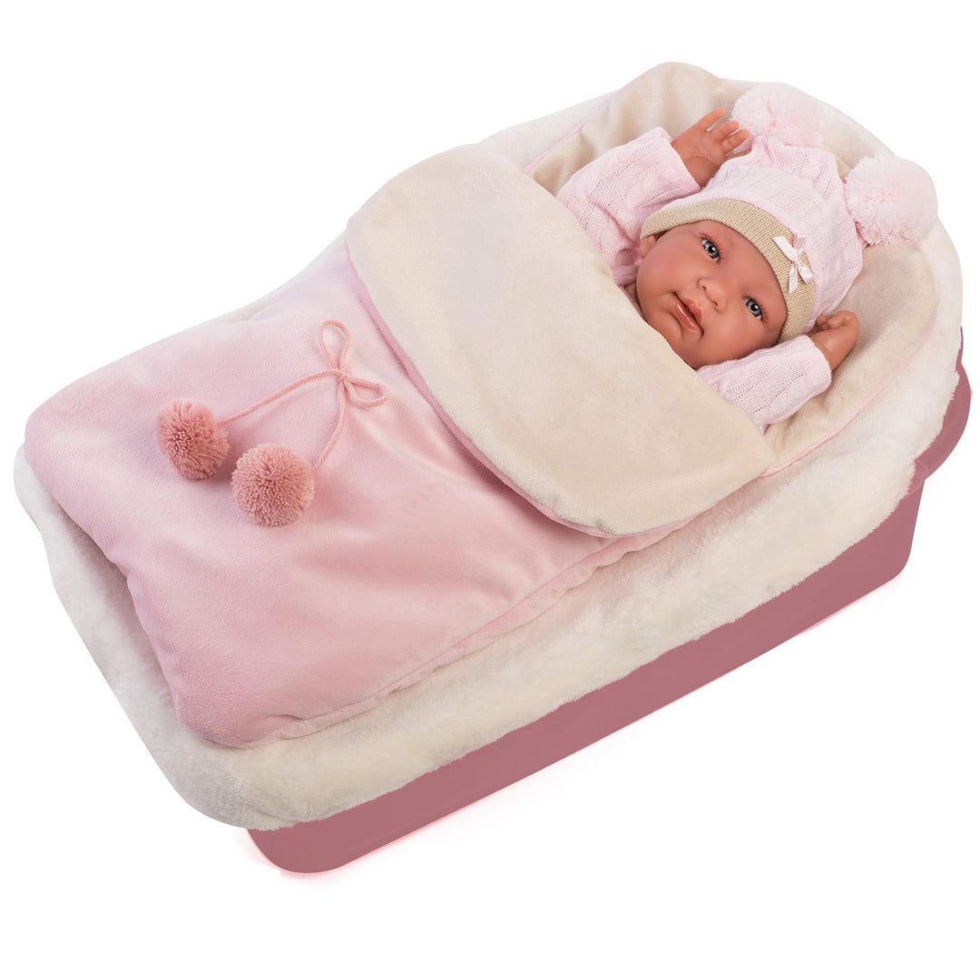 Tina Baby Doll 43cm with  Sleeper (L84322)
